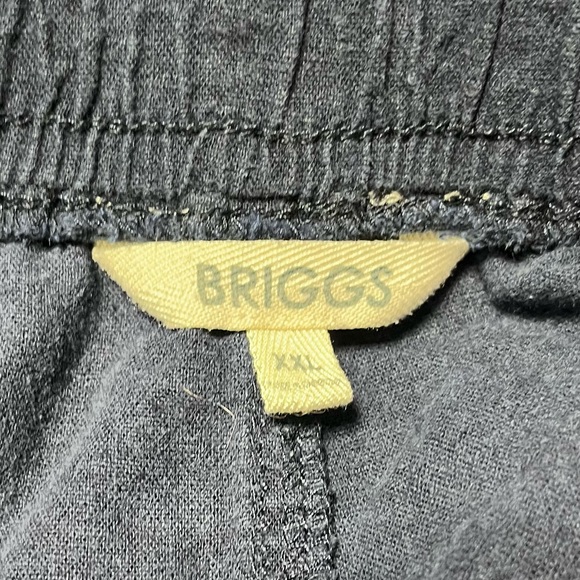 Plus size, navy, Briggs pants - Picture 4 of 4